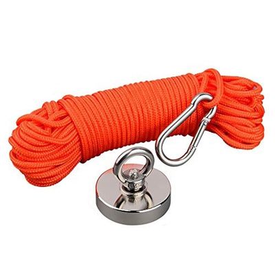 Magnete di pesca rotondo forte per il salvataggio e la caccia al tesoro Tolleranza ± 0,1 mm Dal 2000
