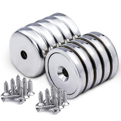 Tempo di produzione Circa 25-30 giorni D32x8mm Neodimio Magnetico Coppa con buco di Countersunk