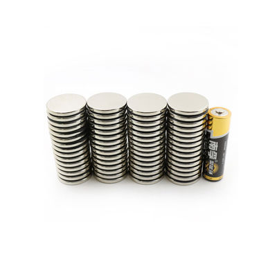 Magnete a disco sottile con rivestimento permanente in nichel e tolleranza ± 5%