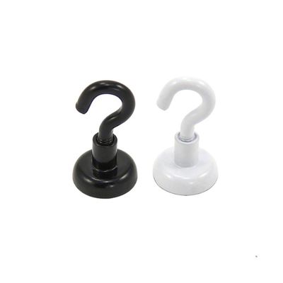 Potenti ganci magnetici di ferrite per appendere in bianco e nero
