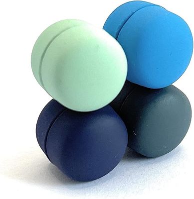 Magneti per tende da doccia esterne con pesi in gomma di uso pesante colore nero