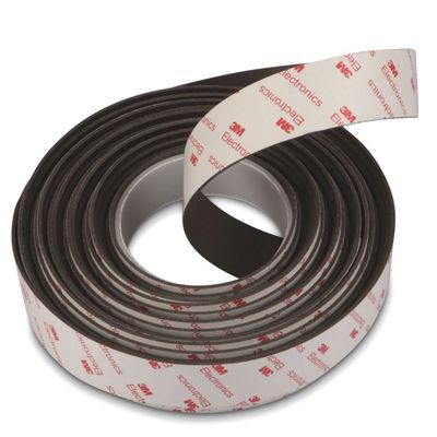 ISO9001 2008 Certificato 1m 10x1.5mm Nastro adesivo magnetico al neodimio Flessibile e facile