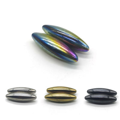 Giocattolo a magnete di ferrite a forma di proiettile di 60 x 17 mm di forma ovale adatto a varie applicazioni