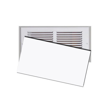 Copertura di scarico magnetica spessa su misura con superficie bianca in PVC e magnete di gomma composita