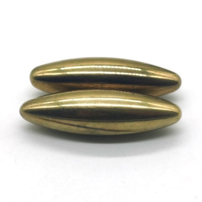 Giocattolo a magnete di ferrite a forma di proiettile di 60 x 17 mm di forma ovale adatto a varie applicazioni