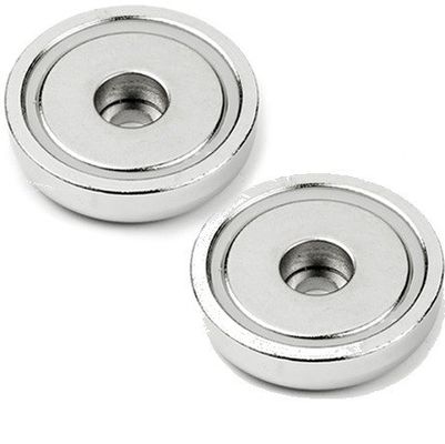 Magneti industriali con materiale neodymium permanente e buco anti-affondamento POT ad uso pesante