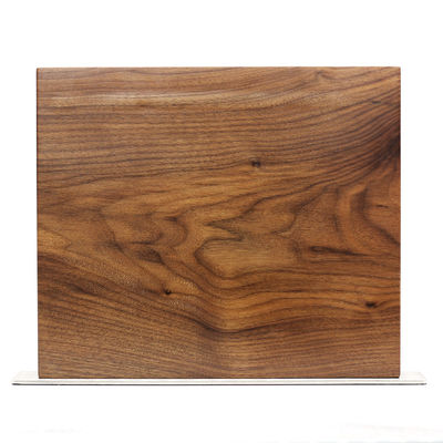 260x240x32 mm Porta coltelli magnetici a doppio lato con bambù permanente Acacia Walnut