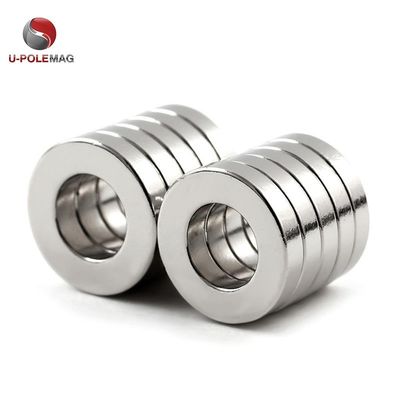 Anello magnetico al neodimio di grado N52 certificato ISO9001 2000 per applicazioni personalizzate