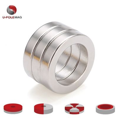 Anello magnetico al neodimio di grado N52 certificato ISO9001 2000 per applicazioni personalizzate