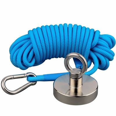 Magnete di pesca rotondo forte per il salvataggio e la caccia al tesoro Tolleranza ± 0,1 mm Dal 2000