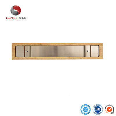 ISO9001 2000 Sistema 16" Blocco di coltello magnetico in legno sostenibile per cucina organizzata