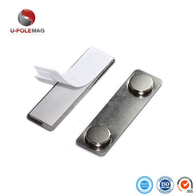 In acciaio inossidabile, distintivo magnetico con tolleranza ± 1% e neo-magnete di lunga durata