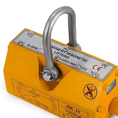 55.5 kg di peso morto PML-1000 Magnete di sollevamento a controllo manuale commutabile per industria