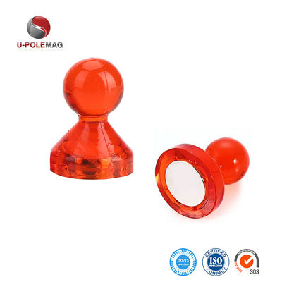 11mm Dia Pot Shape Magnetic Push Pins per mappe per ufficio in disegno colorato