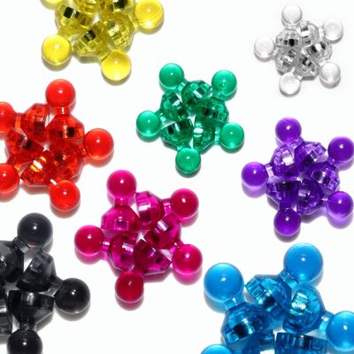 Pini di spinta magnetici per magneti per ufficio a colori personalizzati