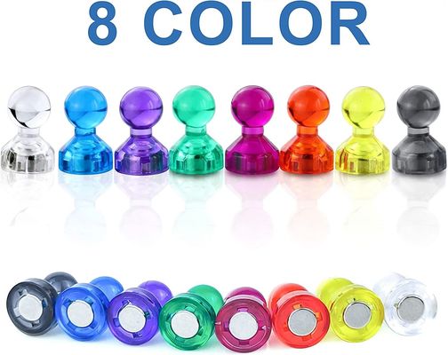 Pini di spinta magnetici per magneti per ufficio a colori personalizzati