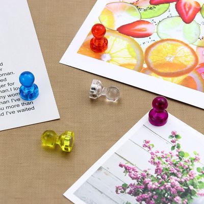 Pini di spinta magnetici per magneti per ufficio a colori personalizzati