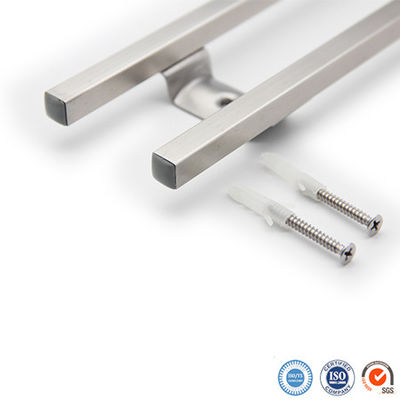 Tubi quadrati robusti e durevoli da 18 pollici in acciaio inossidabile Porta coltello magnetico con gancio