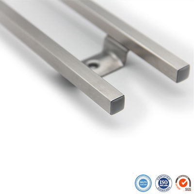 Tubi quadrati robusti e durevoli da 18 pollici in acciaio inossidabile Porta coltello magnetico con gancio