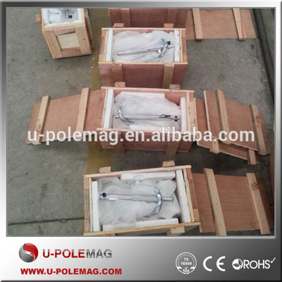 600 kg Forza di trazione nominale sollevatore magnetico permanente per lavori di costruzione Peso morto 25 kg