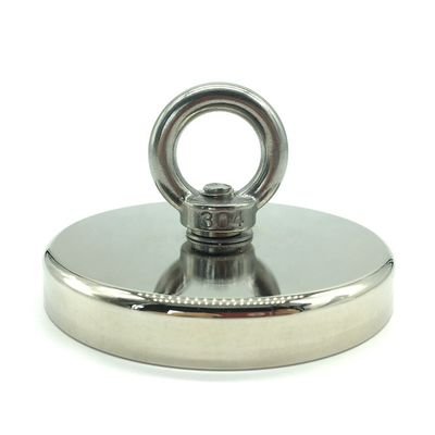 Dia 60mm 350lbs Force Neodymium Magnet Fishing Kit con D10mm x L10M dimensione della corda