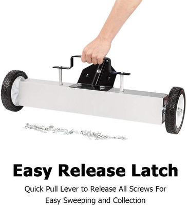 7' 18cm Ruote Manuale Spingere Magnetiche Unghie Vettore per facile e efficace ritiro