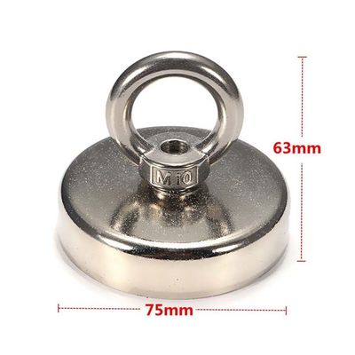 Detettore di recupero magnetici di neodimio composito per la caccia al tesoro Max 500lbs forza di trazione