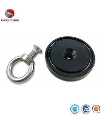 UPN04-75 Magnete da pesca al neodimio da 350 libbre con cerniera e tipo di gancio di tolleranza /-0,1 mm