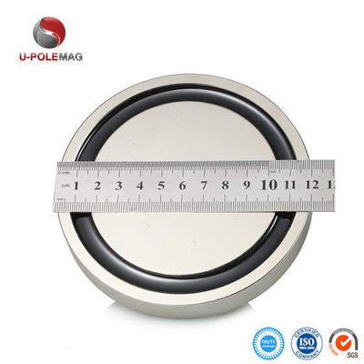 Magnete da pesca al neodimio da 1200 libbre con corda per una forte trazione magnetica