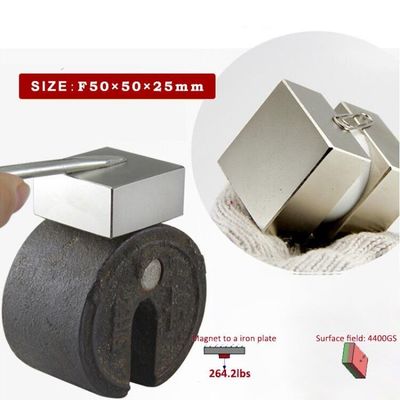 Magnete di neodimio rettangolare N50 N52 diretto F20x20x10mm con certificazione ISO9001 2000