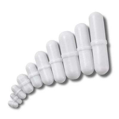 Esperimento di laboratorio Magnetic stir bar con forma cilindrica e magnete industriale