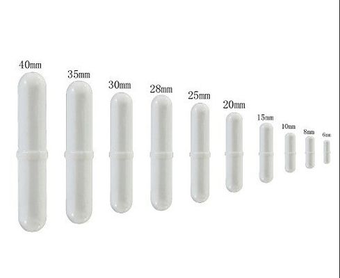 Esperimento di laboratorio Magnetic stir bar con forma cilindrica e magnete industriale
