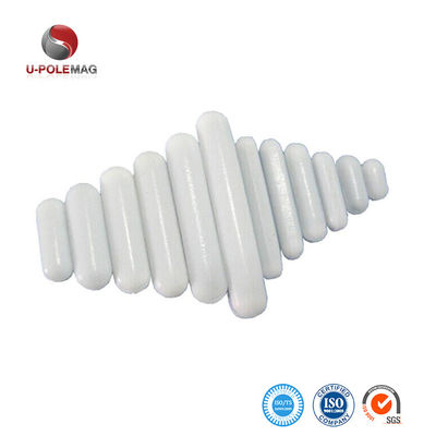 Temperatura di lavoro massima 80 Centigradi PTFE Magnetic Stirring Rod per la miscelazione in laboratorio