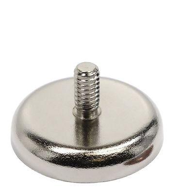 Magneti di neodimio compositi Magneti di tazze di neodimio forti con stelo maschile a filo M4