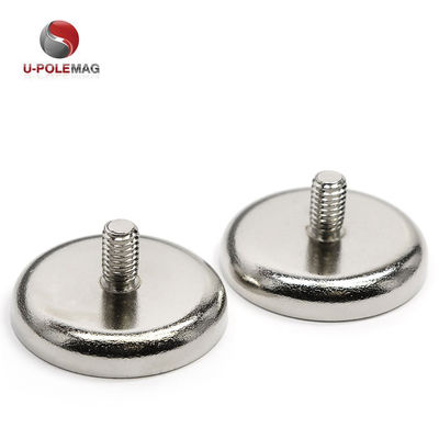 Magneti di neodimio compositi Magneti di tazze di neodimio forti con stelo maschile a filo M4
