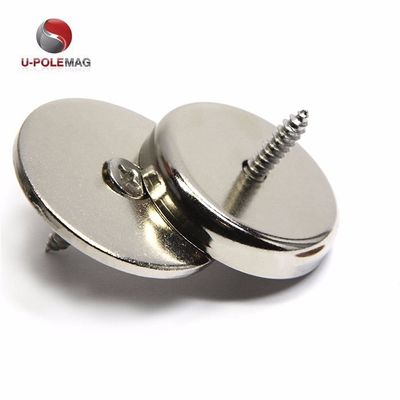 Magneti di neodimio compositi Magneti di tazze di neodimio forti con stelo maschile a filo M4