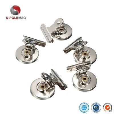 Neodymium Magnet Acciaio inossidabile Strong Magnetic Paper Clips per pareti e lavagne