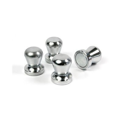 Rivestimento di nichel permanente Pini di spinta magnetici al neodimio forti per magneti frigoriferi d'argento