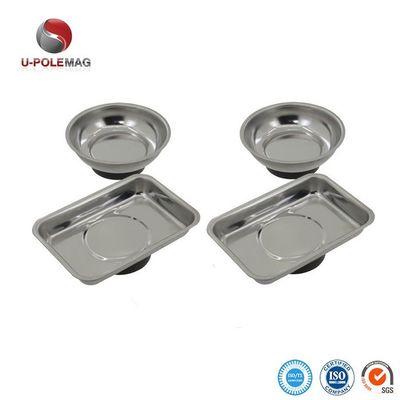 Tavolo per utensili a tazza magnetica in acciaio inossidabile per viti e rottami di metallo di magnete permanente