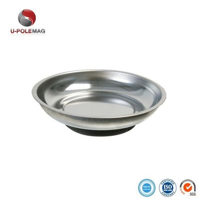 Tavolo per utensili a tazza magnetica in acciaio inossidabile per viti e rottami di metallo di magnete permanente