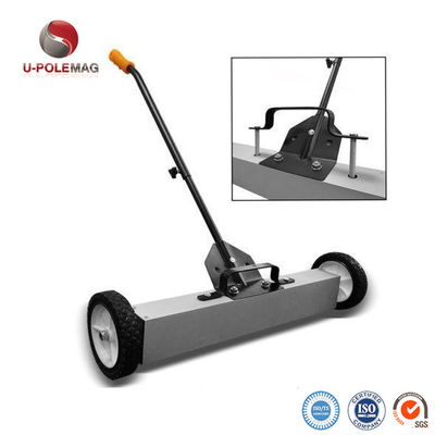 24 pollici Roofing Heavy Duty Industria Ruota Tipo Pick Up Strumenti Chiodi viti Spazzapolvere Magnetico