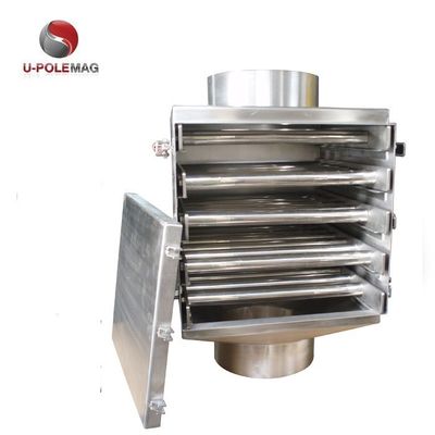 Separatori magnetici certificati ISO14001 2004 per cassetti magnetici in acciaio inossidabile
