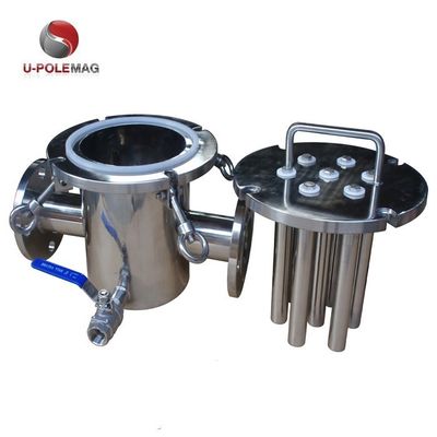 Separatori magnetici certificati ISO14001 2004 per cassetti magnetici in acciaio inossidabile