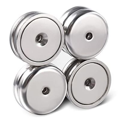 Magnete al neodimio N52 base rotonda con foro anti-affondamento ± 0,05 mm Tolleranza Magnete forte