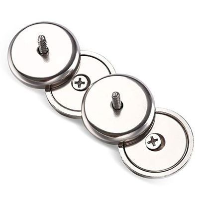Magnete al neodimio N52 base rotonda con foro anti-affondamento ± 0,05 mm Tolleranza Magnete forte