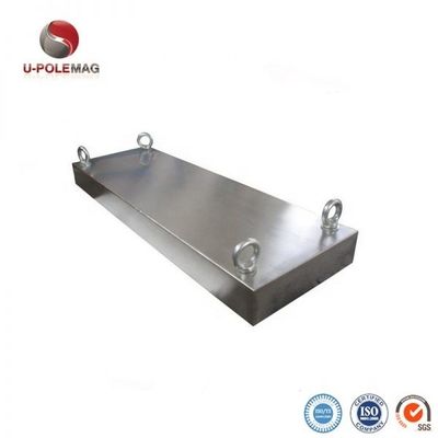 Magnete permanente in acciaio inossidabile Piastra magnetica filtrata con magnete Ndfeb da 7000 Gauss
