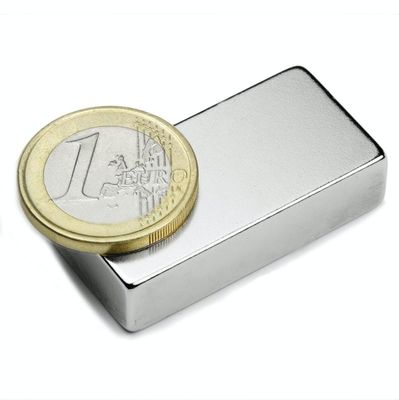 40*20*10mm N52 Magnete a blocco di neodimio con direzione di magnetismo assiale e tolleranza ±1%