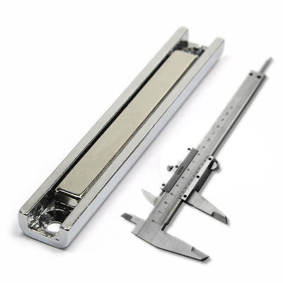 Magnete a canale di neodimio a forma di U da 45 libbre con 50 libbre di potenza di trattenimento