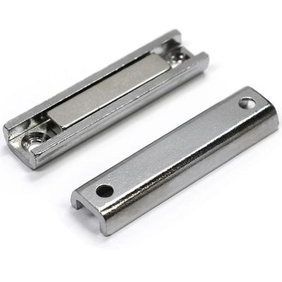 Magnete a canale di neodimio a forma di U da 45 libbre con 50 libbre di potenza di trattenimento