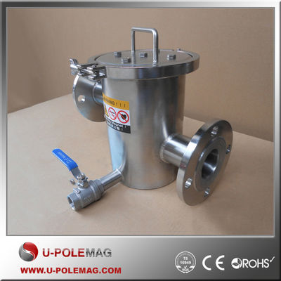 Filtro magnetico per liquidi in acciaio inossidabile personalizzato per dia 159 mm o dimensioni personalizzate